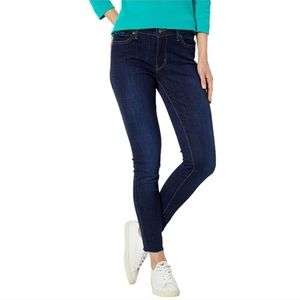 Women's Levi's 711 Skinny Jeans, Size: 25(US 0)Medium, Dark Blue